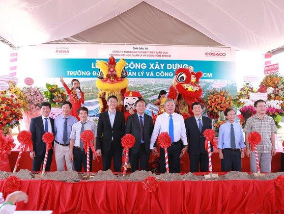 Khởi công xây dựng Trường Đại học UMT hồi tháng 11/2020 vừa qua (ảnh: UMT)