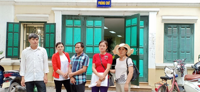 Một số giáo viên hợp đồng tại huyện Ba Vì (Ảnh:V.N) Một số giáo viên hợp đồng tại huyện Ba Vì (Ảnh:V.N)