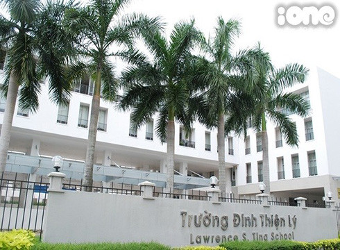 Trường trung học cơ sở, trung học phổ thông Đinh Thiện Lý, quận 7 (ảnh: IONE)