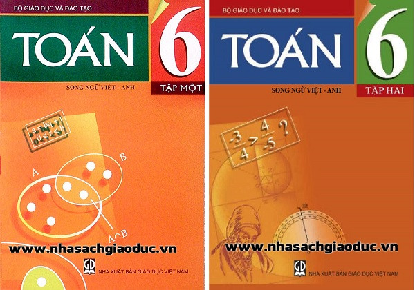 Sách giáo khoa Toán lớp 6. Sách giáo khoa Toán lớp 6.