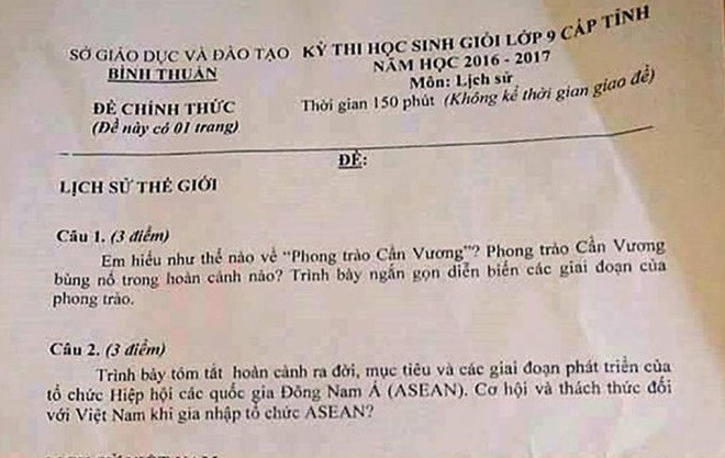 Đề kiểm tra học kỳ của trường sai thì phê bình, đề của chuyên viên sai thì lờ đi ảnh 3
