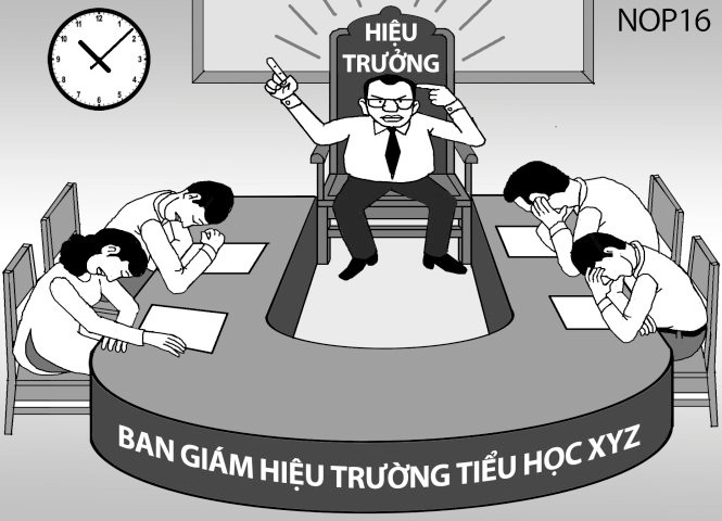 Ban giám hiệu bất đồng khiến giáo viên thêm mệt mỏi. (Ảnh minh họa: NOP/ Tuoitre.vn) Ban giám hiệu bất đồng khiến giáo viên thêm mệt mỏi. (Ảnh minh họa: NOP/ Tuoitre.vn)