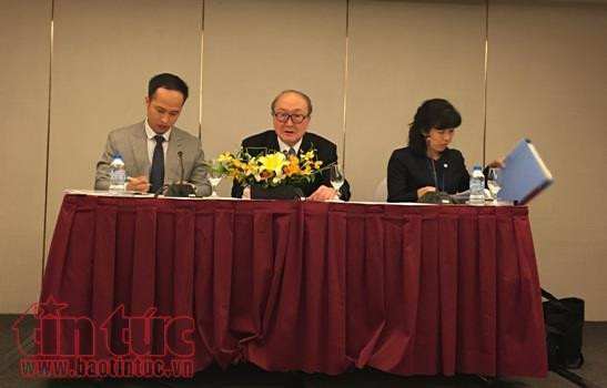 Thư ký Báo chí của Nhà vua Nhật Bản ông Hatsuhisa Takashima. Ảnh: Vũ Anh Thư ký Báo chí của Nhà vua Nhật Bản ông Hatsuhisa Takashima. Ảnh: Vũ Anh