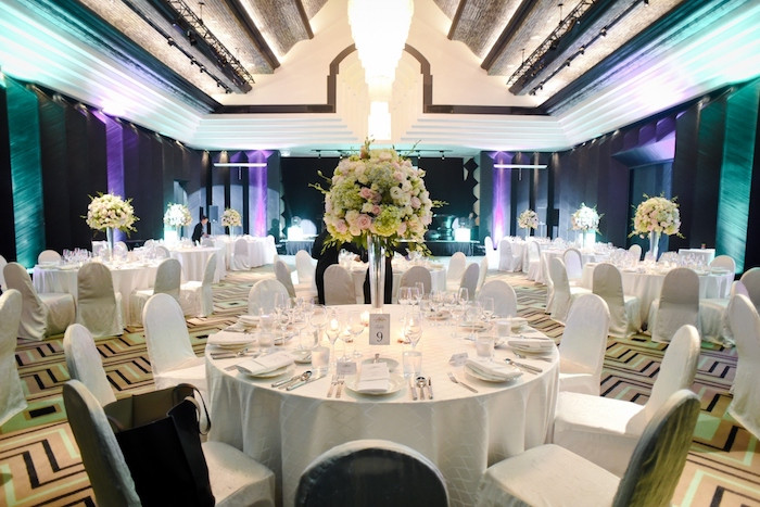 Phòng tiệc cưới sang trọng. Phòng tiệc cưới sang trọng.
