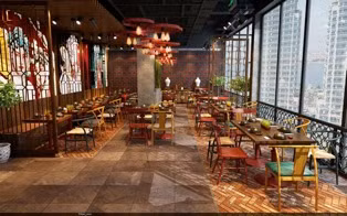 Mỗi trải nghiệm tại đây đều ghi dấu với màu sắc đặc trưng của từng nhà hàng.