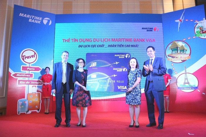 Maritime Bank chính thức cho ra mắt thẻ Tín dụng Du lịch Maritime Bank Visa. Maritime Bank chính thức cho ra mắt thẻ Tín dụng Du lịch Maritime Bank Visa.