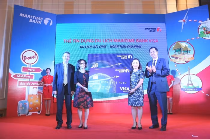Maritime Bank chính thức cho ra mắt thẻ Tín dụng Du lịch Maritime Bank Visa.
