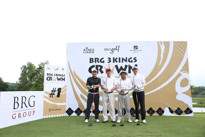 BRG Golf tổ chức giải đấu đặc biệt BRG Three Kings Crown tại sân gôn BRG Kings Island Golf Resort. BRG Golf tổ chức giải đấu đặc biệt BRG Three Kings Crown tại sân gôn BRG Kings Island Golf Resort.