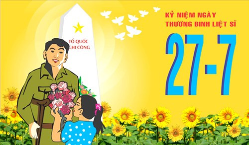 Kỷ niệm 70 năm ngày Thương binh - Liệt sỹ. (Ảnh: Chinhphu.vn) Kỷ niệm 70 năm ngày Thương binh - Liệt sỹ. (Ảnh: Chinhphu.vn)