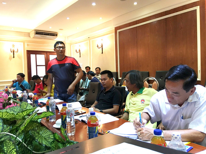 Đại diện các cơ quan thông tấn báo chí đặt câu hỏi với Ban tổ chức. Đại diện các cơ quan thông tấn báo chí đặt câu hỏi với Ban tổ chức.