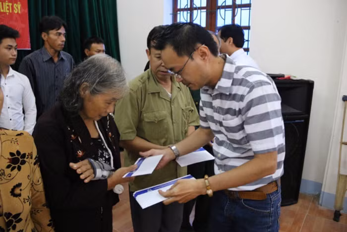 Mỗi năm Tập đoàn Tân Hiệp Phát đều trích từ nguồn quỹ phúc lợi để chia sẻ với cộng đồng.