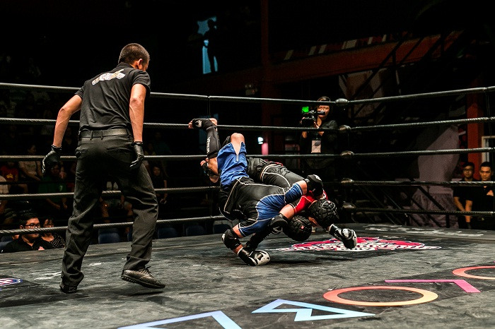 Cú knock-out ấn tượng trong buổi đấu đầu tiên của Coco Championship.