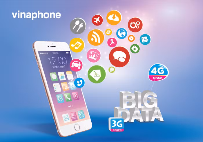 Kể từ ngày 3/7/2017, VinaPhone sẽ chính thức cung cấp gói cước DATA mới dùng chung trên mạng 3G, 4G với giá cước dung lượng theo tháng rẻ nhất trên thị trường.