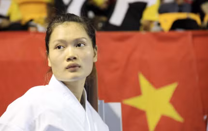 VĐV Lê Bích Phương. Ảnh VnE