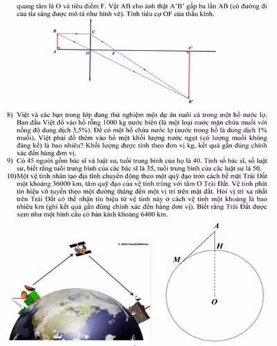 Đề thi minh họa (b) Toán tuyển sinh lớp 10 năm 2018 vừa công bố (ảnh: TP) Đề thi minh họa (b) Toán tuyển sinh lớp 10 năm 2018 vừa công bố (ảnh: TP)