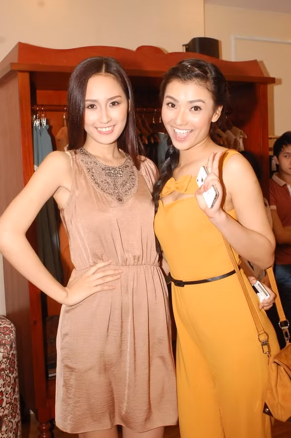 Mai Phương Thúy và Hồng Quế.