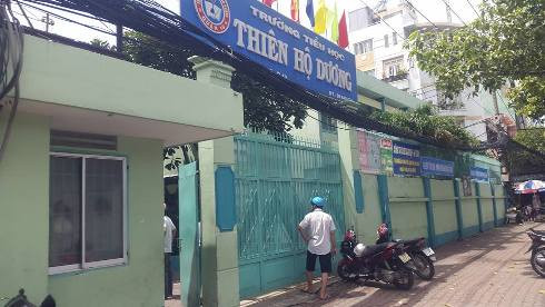 Cô L. giáo viên của Trường Thiên Hộ Dương cho tới nay vẫn còn dạy thêm ở nhà (ảnh: P.L)