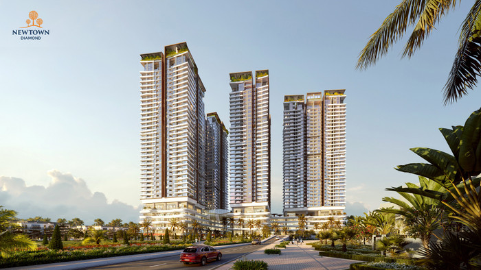 Newtown Diamond tại Đà Nẵng là một trong các tổ hợp căn hộ cao cấp thu hút sự quan tâm của nhóm nhà đầu tư mới. 01 Newtown Diamond.jpg