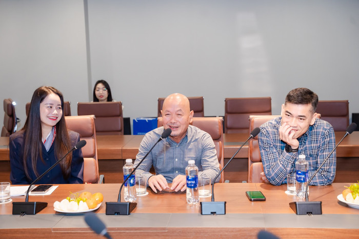 Ông Đặng Anh Mai - Chủ tịch Hội đồng quản trị KDI Education phát biểu tại Lễ ký kết. Ông Đặng Anh Mai - Chủ tịch Hội đồng quản trị KDI Education phát biểu tại Lễ ký kết.
