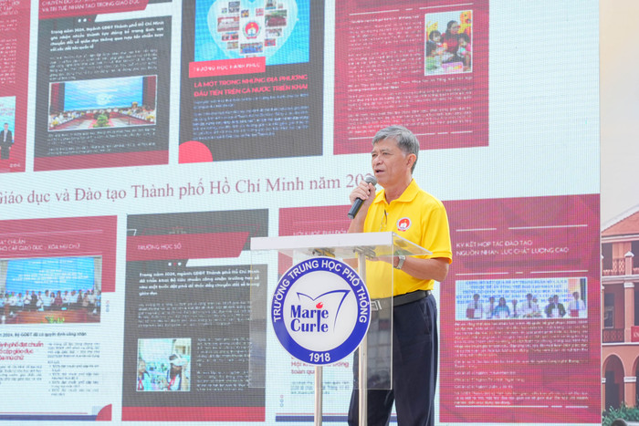 Ông Nguyễn Văn Hiếu - Giám đốc Sở Giáo dục và Đào tạo TP HCM ôn lại truyền thống lịch sử hào hùng của học sinh, sinh viên TP. HCM.jpg