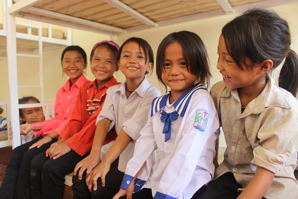 Học sinh bán trú tại vùng biên xứ Nghệ. Ảnh: Baonghean.vn Học sinh bán trú tại vùng biên xứ Nghệ. Ảnh: Baonghean.vn