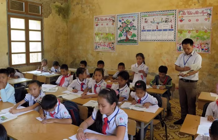 Đầy đủ chứng chỉ, bằng cấp, giáo viên có dạy giỏi hơn không? Ảnh minh hoạ: TTXVN