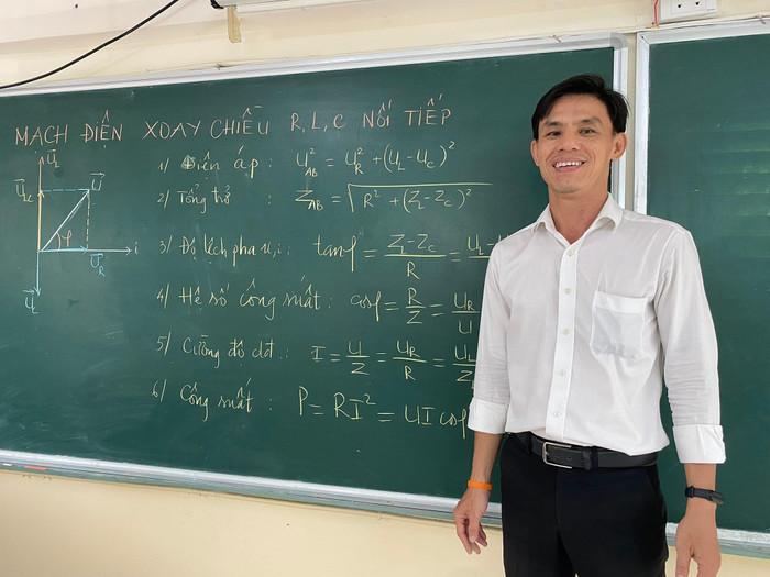 Thầy Nguyễn Tường Thịnh, 1 trong 50 thầy cô sẽ nhận giải thưởng Võ Trường Toản (ảnh: CTV)