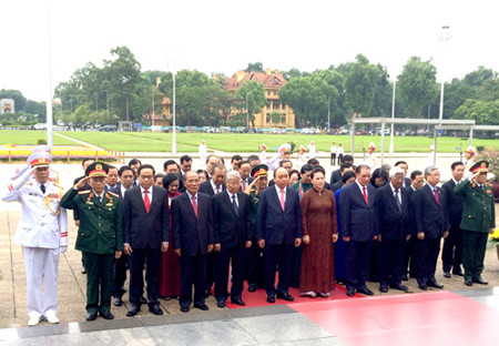 Lãnh đạo Đảng, Nhà nước tưởng nhớ Chủ tịch Hồ Chí Minh Lãnh đạo Đảng, Nhà nước tưởng nhớ Chủ tịch Hồ Chí Minh