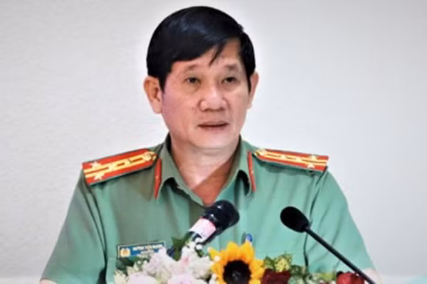 Giám đốc Công an tỉnh Đồng Nai Huỳnh Tiến Mạnh. Ảnh: Báo Đồng Nai