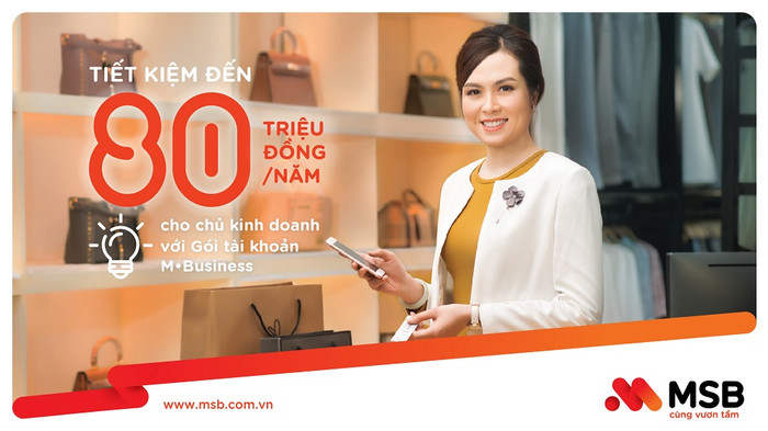 M-Business là gói tài chính được “đo ni đóng giày” cho đối tượng hộ kinh doanh