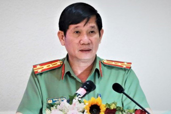 Giám đốc Công an tỉnh Đồng Nai Huỳnh Tiến Mạnh. Ảnh: Báo Đồng Nai Giám đốc Công an tỉnh Đồng Nai Huỳnh Tiến Mạnh. Ảnh: Báo Đồng Nai