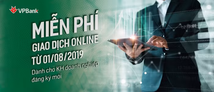 VPBank miễn phí dịch vụ Internet Banking đối với khách hàng doanh nghiệp ảnh 1 VPBank miễn phí dịch vụ Internet Banking đối với khách hàng doanh nghiệp ảnh 1