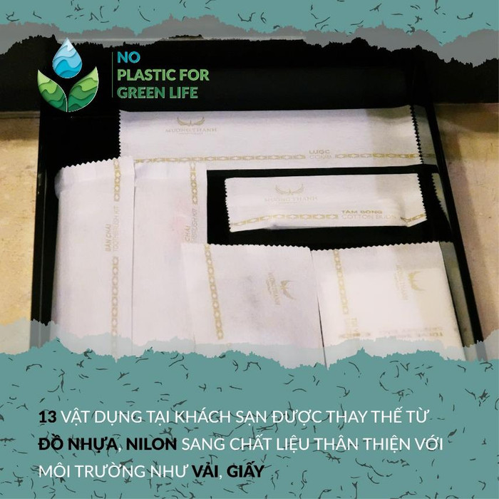 13 vật dụng tại khách sạn được thay thế sang chất liệu thân thiện với môi trường 13 vật dụng tại khách sạn được thay thế sang chất liệu thân thiện với môi trường