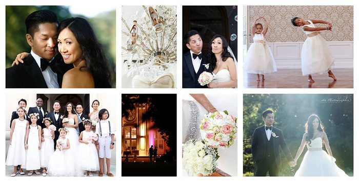 Hình ảnh đám cưới được Bảo Hân chia sẻ