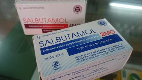 Thuốc Salbutamol trong điều trị hen suyễn. Ảnh: Infonet.vn Thuốc Salbutamol trong điều trị hen suyễn. Ảnh: Infonet.vn