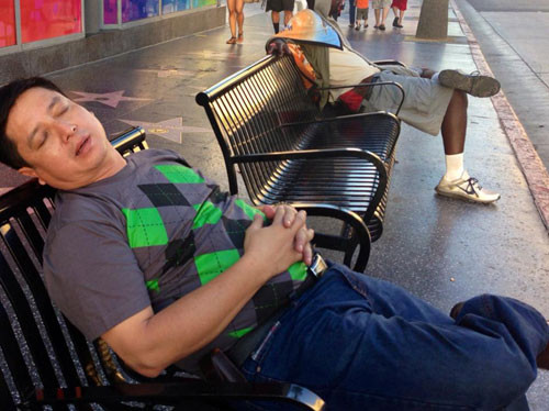 "Góc con người" của Chí Trung.