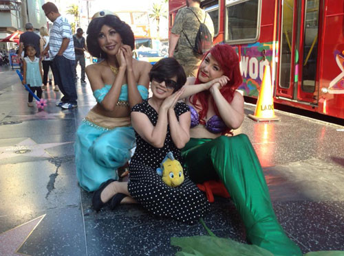 Ngọc Huyền - vợ Chí Trung đọ sắc với tiên cá.