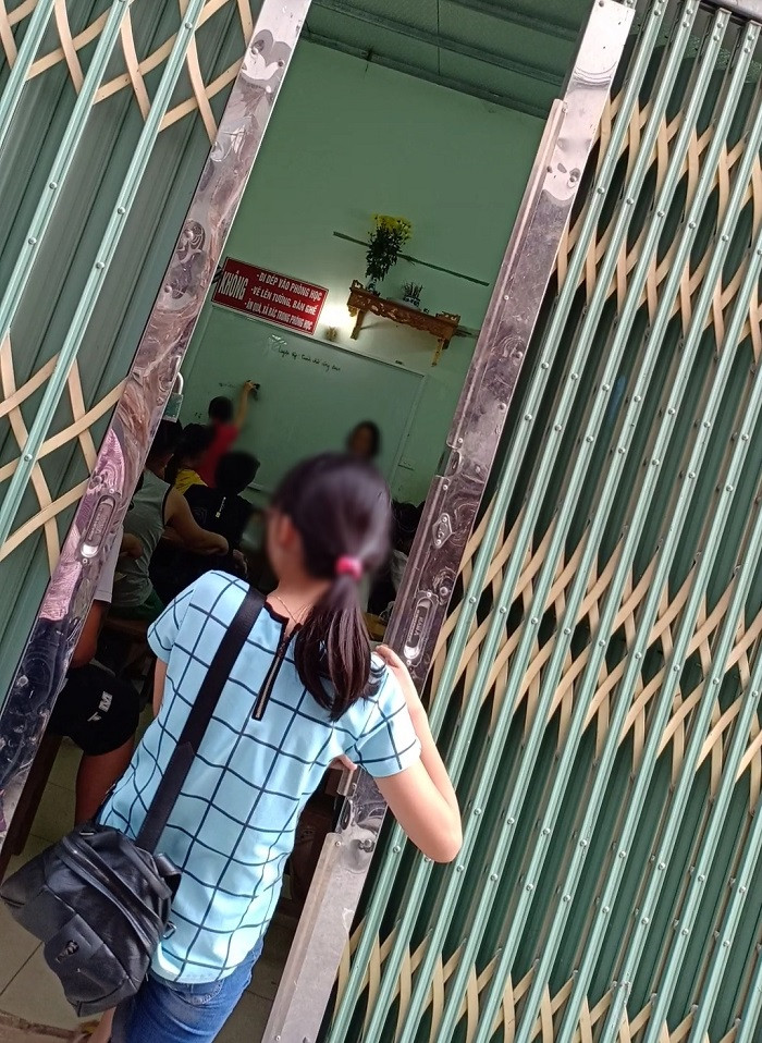 Học sinh đi học thêm, nhiều trường hợp phản ánh bị ép buộc (Ảnh:N.D) Học sinh đi học thêm, nhiều trường hợp phản ánh bị ép buộc (Ảnh:N.D)