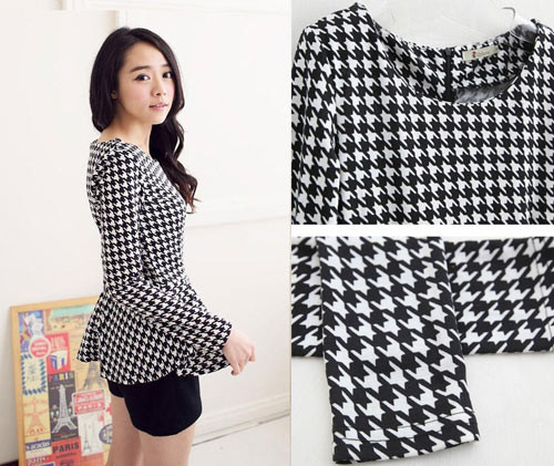 Đơn giản, lịch sự mà vẫn trẻ trung là cảm giác họa tiết này mang lại