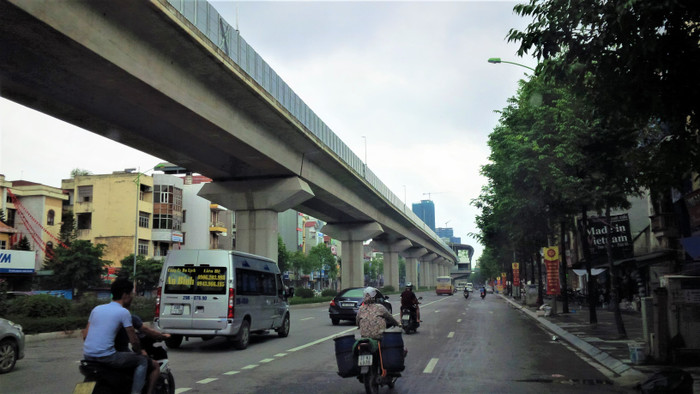 Dự án đường sắt đô thị Cát Linh - Hà Đông liên tục chậm tiến độ, đội vốn trên 50% vẫn chưa biết bao giờ hoàn thành. Ảnh: Vũ Phương. Dự án đường sắt đô thị Cát Linh - Hà Đông liên tục chậm tiến độ, đội vốn trên 50% vẫn chưa biết bao giờ hoàn thành. Ảnh: Vũ Phương.