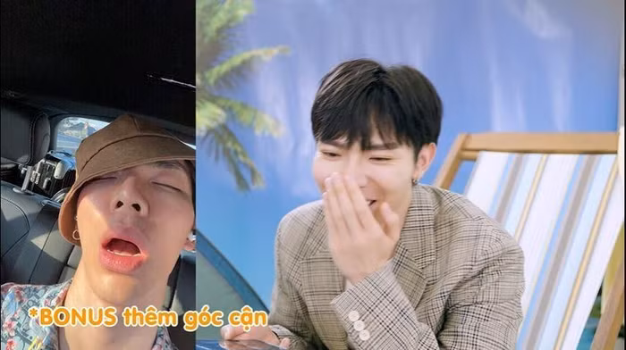 Biểu cảm của Erik khi bị “dìm hàng”