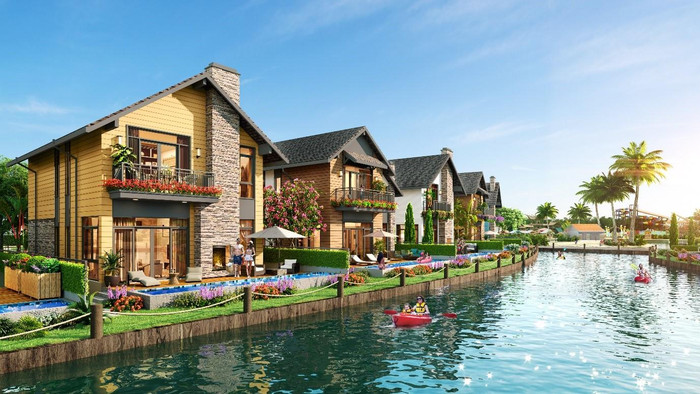 Biệt thự Lagoon The Tropicana lấy cảm hứng từ phong cách kiến trúc Châu Âu cổ tại làng Giethoorn – Hà Lan Biệt thự Lagoon The Tropicana lấy cảm hứng từ phong cách kiến trúc Châu Âu cổ tại làng Giethoorn – Hà Lan