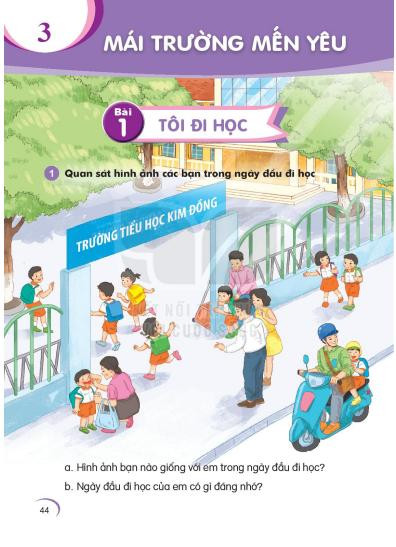 Hoạt động và câu hỏi trước khi đọc văn bản “Tôi đi học” Hoạt động và câu hỏi trước khi đọc văn bản “Tôi đi học”