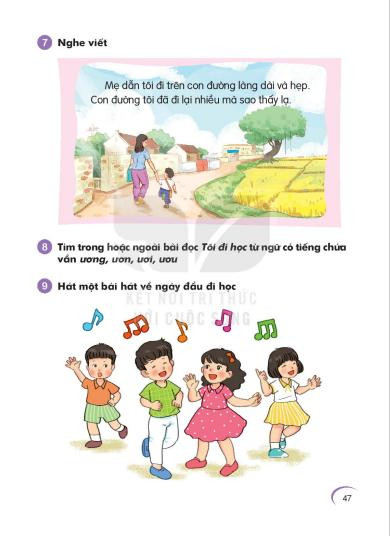 Hoạt động sau khi đọc văn bản "Tôi đi học" (tiếp theo) Hoạt động sau khi đọc văn bản "Tôi đi học" (tiếp theo)