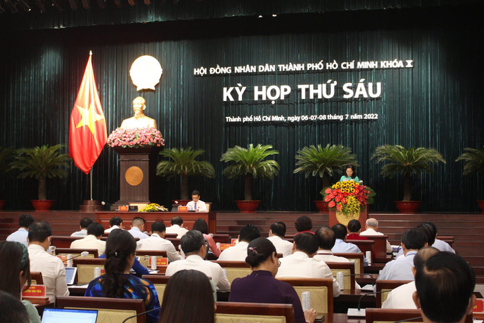 Kỳ họp lần thứ 6 của Hội đồng Nhân dân TPHCM khóa X (ảnh: P.L) Kỳ họp lần thứ 6 của Hội đồng Nhân dân TPHCM khóa X (ảnh: P.L)