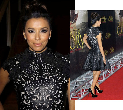 Chiếc váy điệu đà của Eva Longoria Chiếc váy điệu đà của Eva Longoria