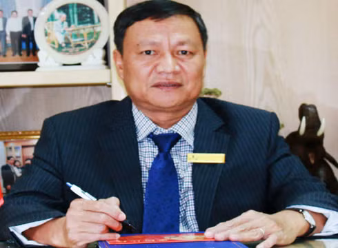 Hiệu trưởng Trường Đại học Ngân hàng thành phố Hồ Chí Minh - ông Lý Hoàng Ánh (ảnh: baodautu.vn)