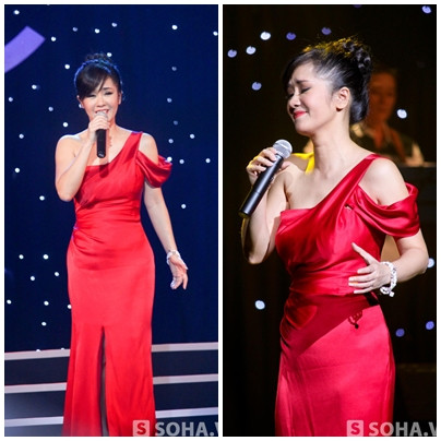 Sự gợi cảm vừa đủ, nóng bỏng vừa đủ khiến Hồng Nhung chẳng những không bị 'lố' với độ tuổi của mình, nhưng vẫn toát lên được vẻ trẻ trung, quyến rũ..