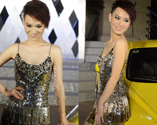 Khán giả thường xuyên thấy những kiểu tóc biến tấu, rất nổi loạn của ca sĩ. Khán giả thường xuyên thấy những kiểu tóc biến tấu, rất nổi loạn của ca sĩ.