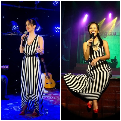 Nụ cười tươi tắn và rạng rỡ cũng là một bí quyết 'trẻ' thường được Hồng Nhung sử dụng